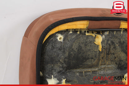 14-17 Maserati Ghibli M157 Front Left Side Lower Bottom Seat Cushion Cover Brown