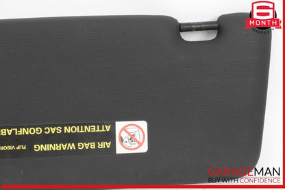 2014-2018 Audi A4 Front Right Passenger Side Sun Visor Sunvisor Black 8H0010501