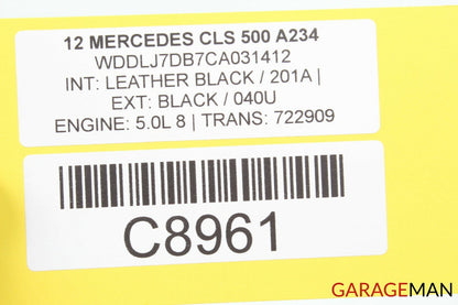 12-14 Mercedes W218 CLS500 Rear Left Driver Side Door Control Module Unit OEM
