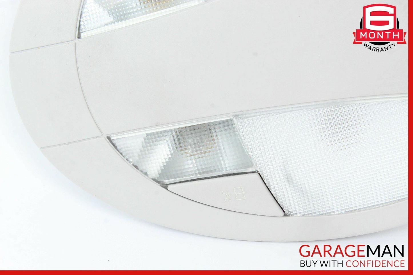 06-11 Mercedes W211 E350 CLS550 Rear Overhead Dome Light Gray 2118207301 OEM