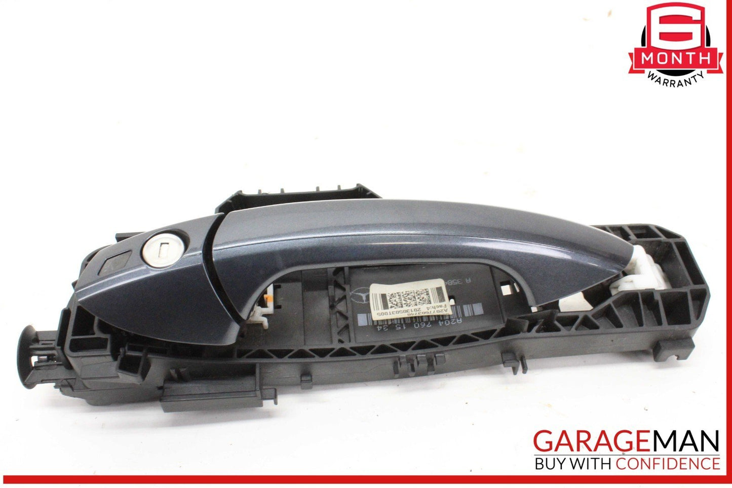 14-17 Mercedes W207 E350 Front Left Driver Side Exterior Door Handle Gray OEM