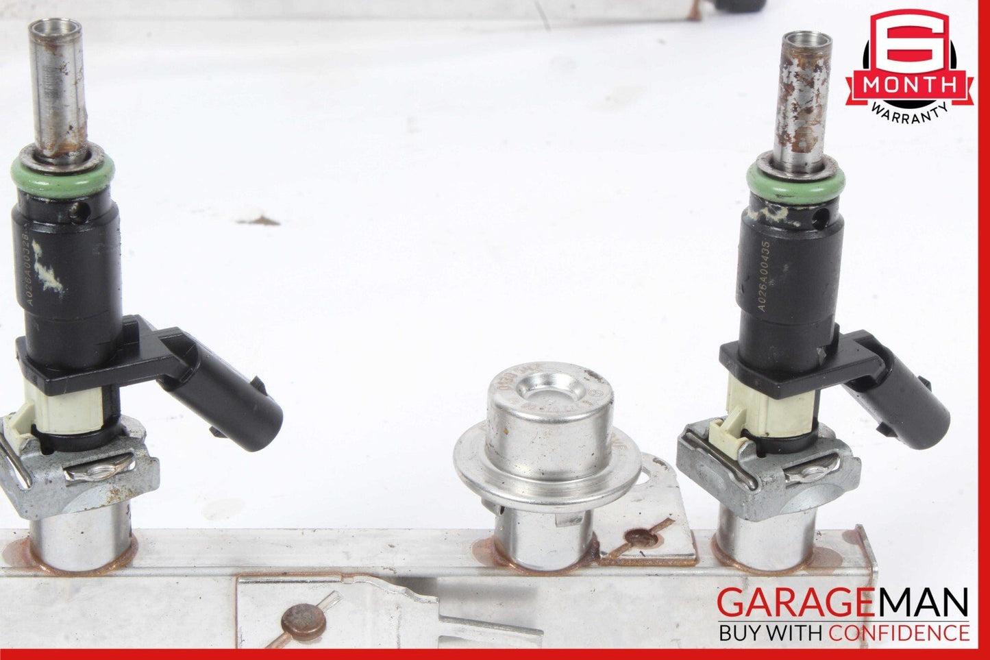 05-12 Mercedes R350 E350 ML350 Fuel Injector Rail Engine Frame Rack 2720700995