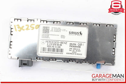08-12 Mercedes W204 C250 E350 Sirius Satellite Radio Receiver Module OEM