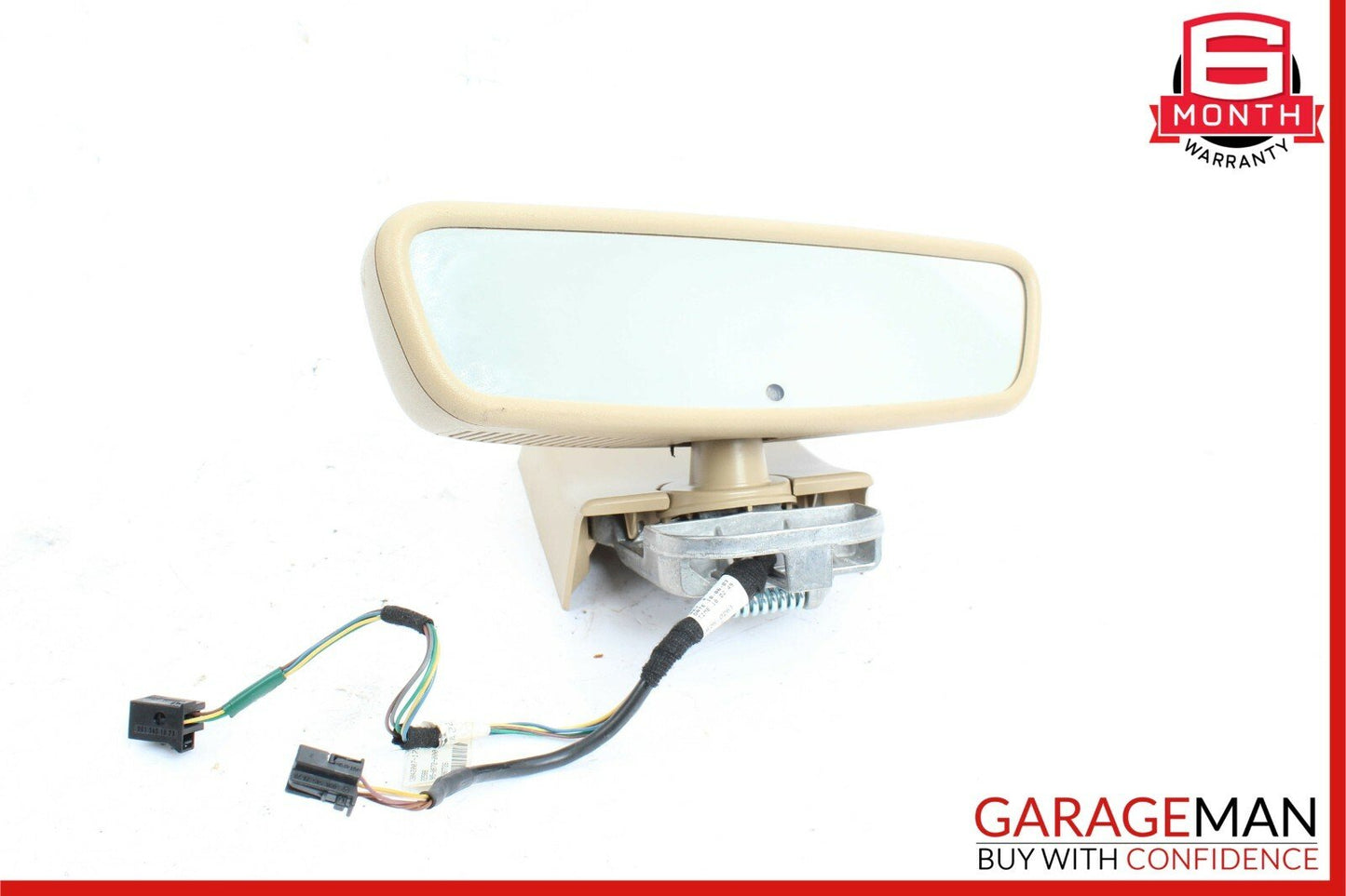 07-09 Mercedes W221 S550 S65 AMG Top Upper Rear View Mirror Brown 2218110007 OEM