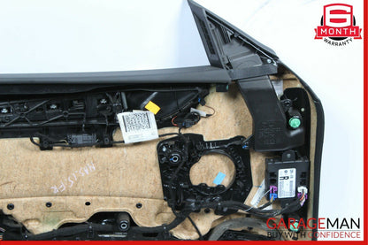 14-17 Maserati Ghibli Front Right Side Complete Interior Door Panel Black