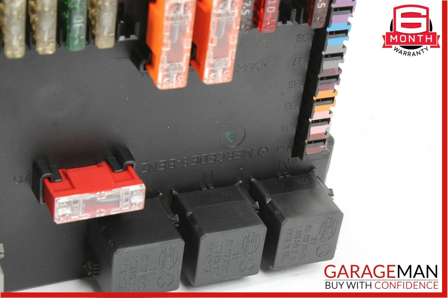 07-09 Mercedes W221 S550 CL550 Rear Trunk SAM Fuse Relay Box  Assembly OEM