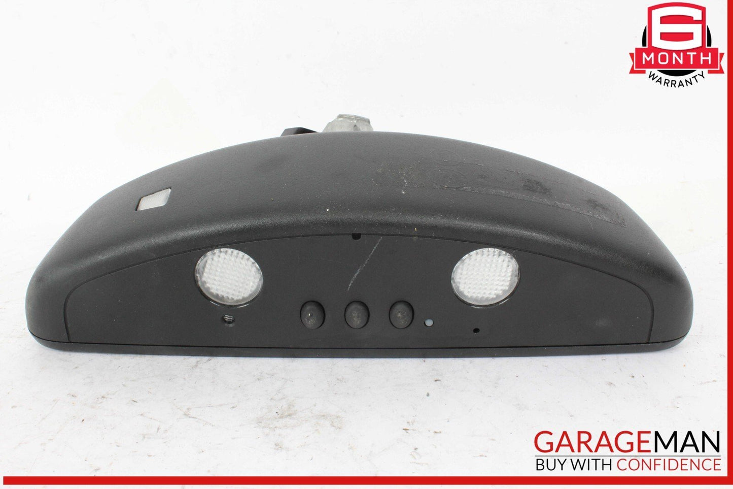 12-17 Mercedes W204 C250 C300 E350 Top Upper Interior Rear View Mirror Black OEM