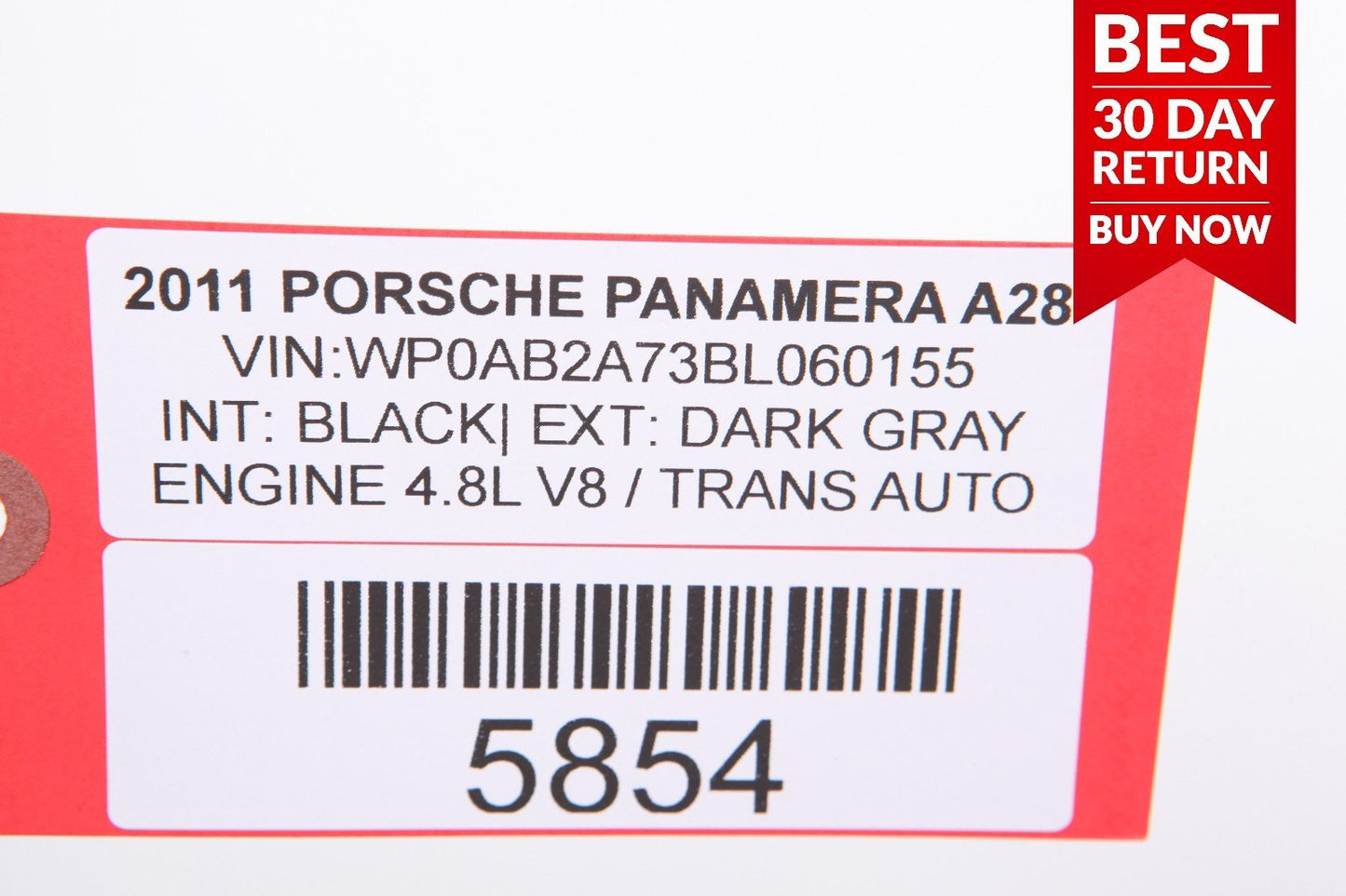 10-15 Porsche Panamera 970 Rear Left Driver Side Door Control Module Unit A28