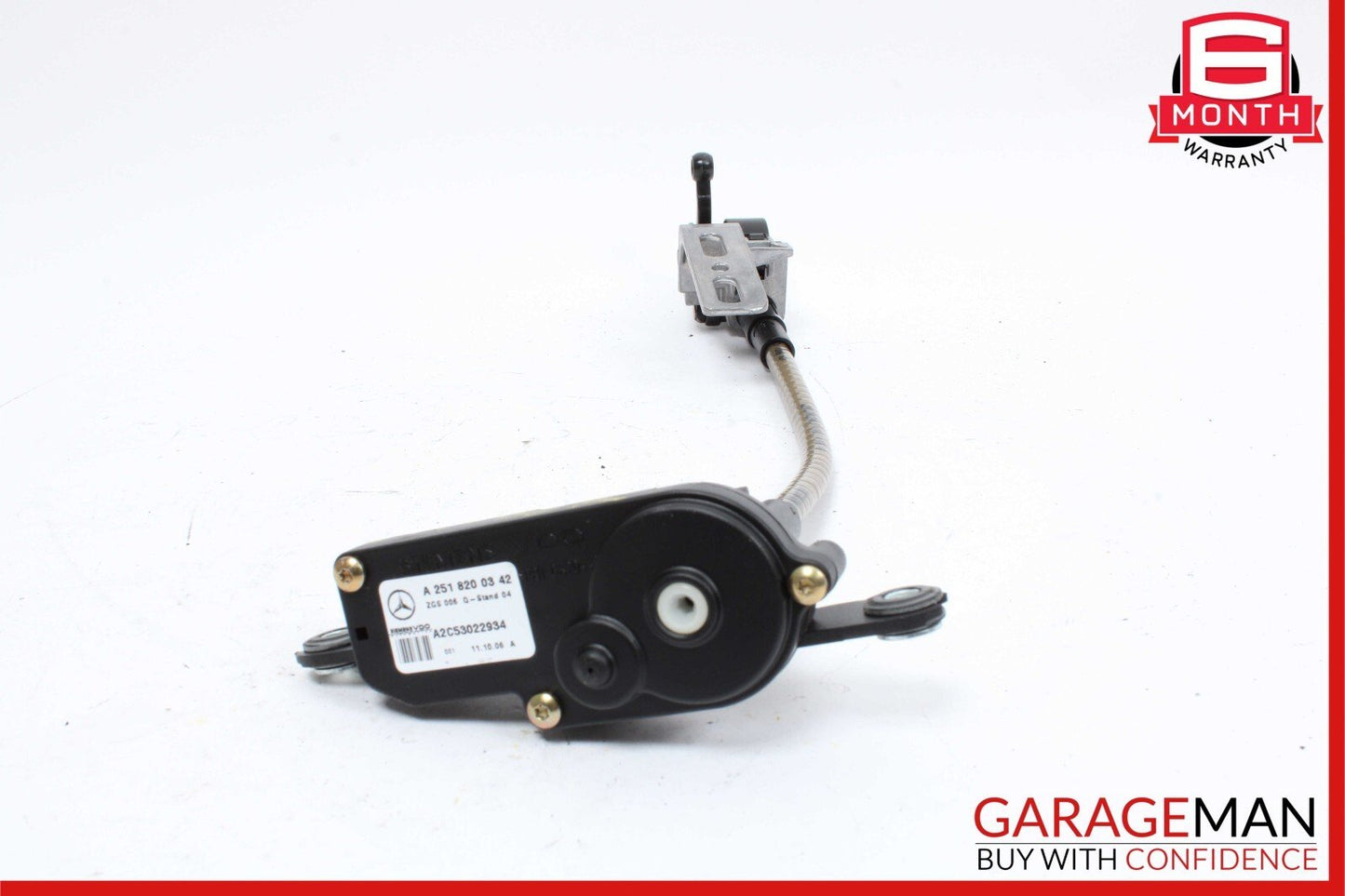 06-13 Mercedes X164 GL450 ML350 Rear Right Quarter Window Regulator Motor OEM