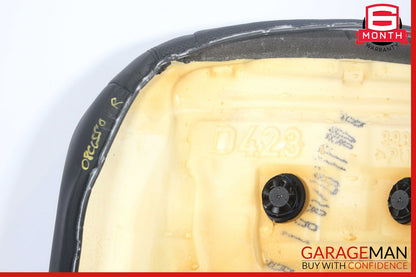 07-10 Mercedes W216 CL550 Front Right Side Bottom Lower Seat Cushion Black OEM