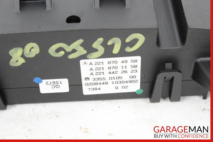 07-13 Mercedes W216 CL550 S550 A/C AC Heater Climate Control Switch Module OEM