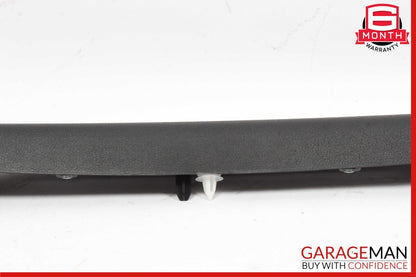 14-19 Mini Cooper Hardtop Rear Tailgate Upper Center Trim Cover Panel Black