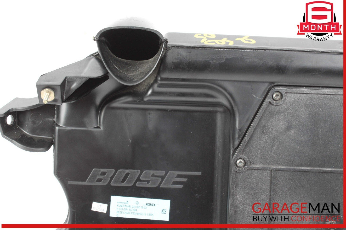 03-08 Mercedes R230 SL500 SL55 AMG Bose Subwoofer Audio Sound Speaker OEM