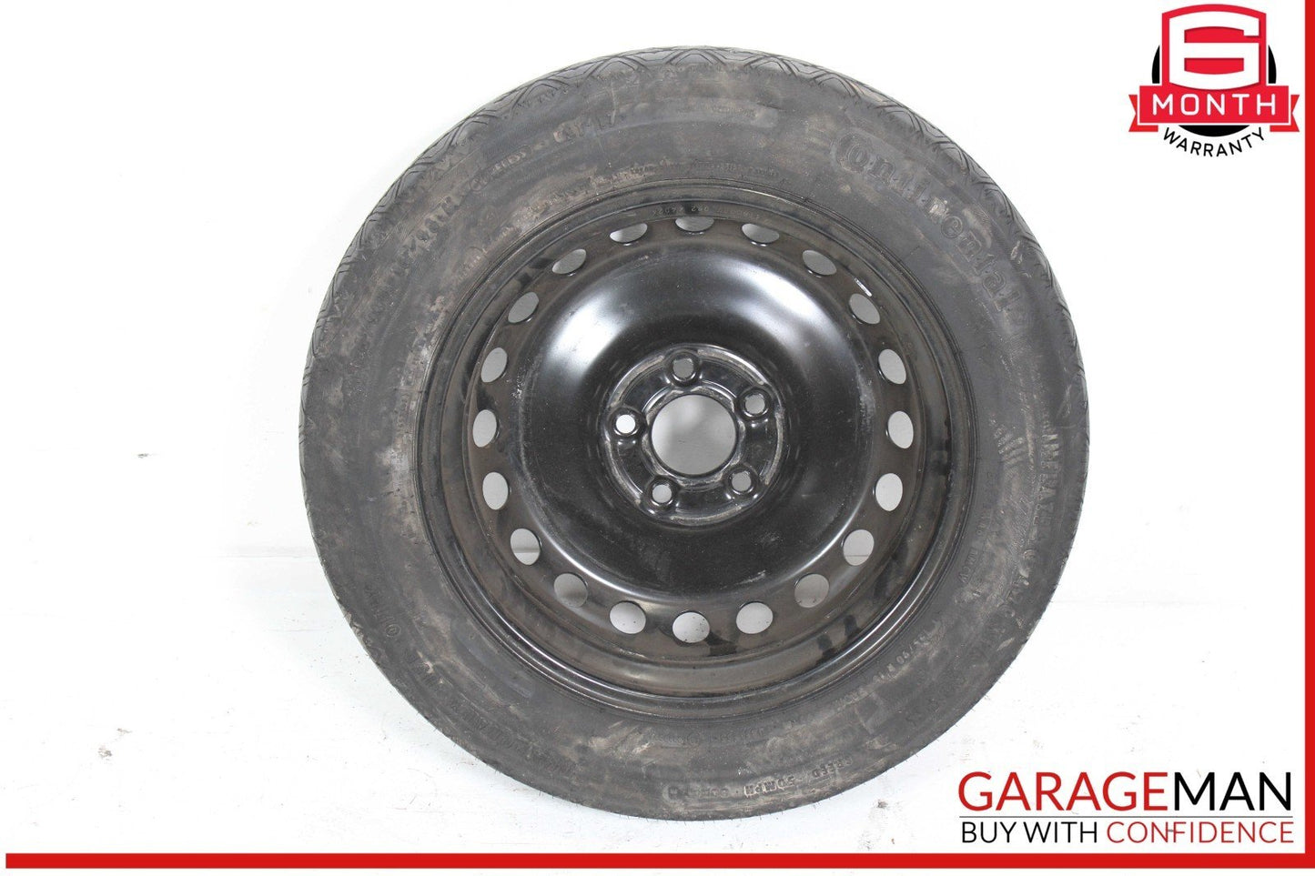08-14 Mercedes W204 C250 C300 Emergency Spare Tire Donut Wheel Rim 125 90 16"