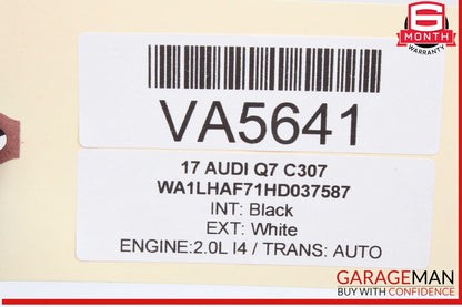 17-24 Audi Q7 Q5 Rear Left / Rear Right Upper Forward Control Arm 4M0505361G OEM