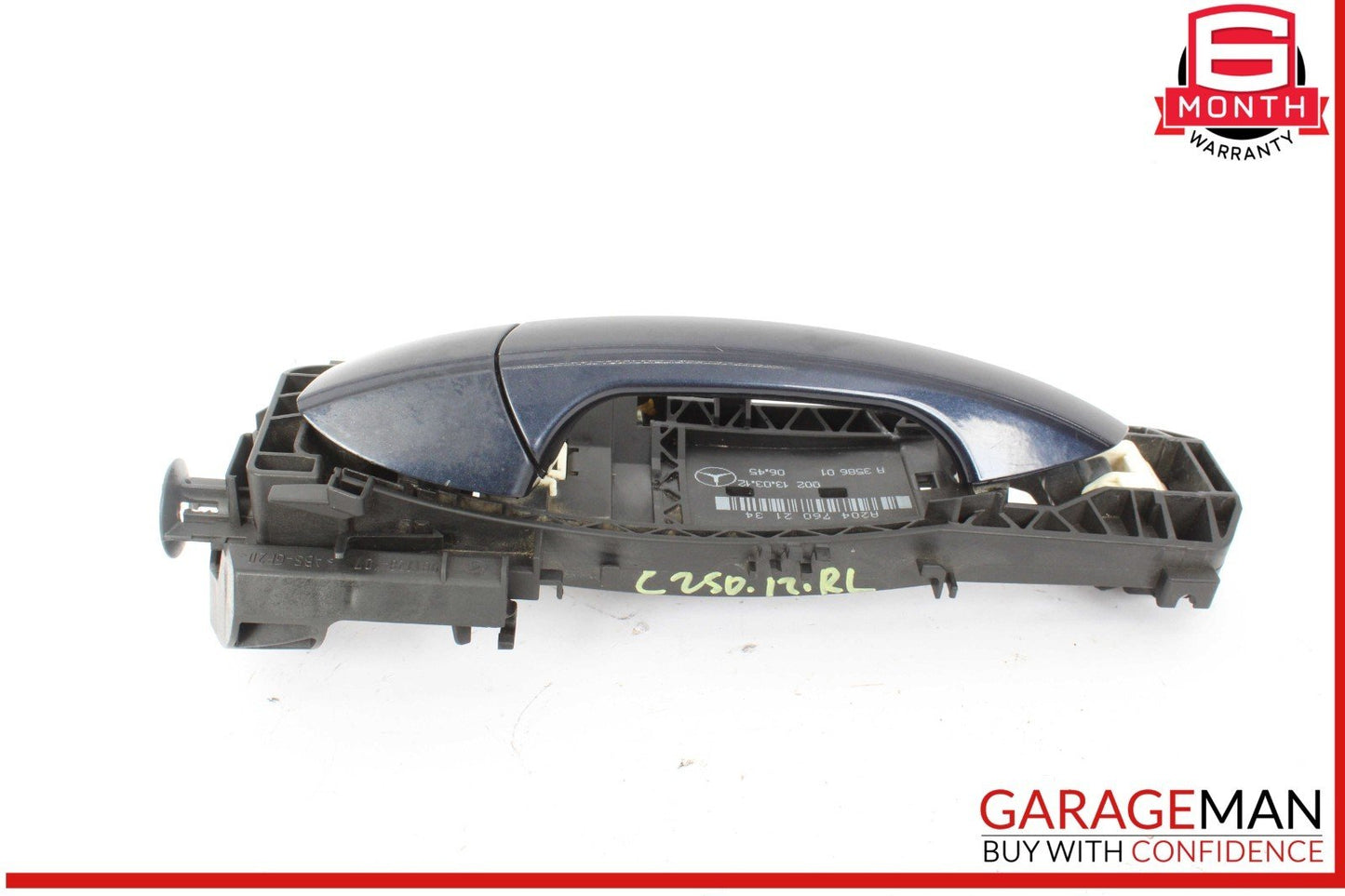 12-14 Mercedes W204 C250 CGI C300 Rear Left Driver Side Exterior Door Handle OEM