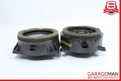 03-09 Mercedes W203 C230 CLK350 Front Right & Left Door Audio Sound Speaker Set