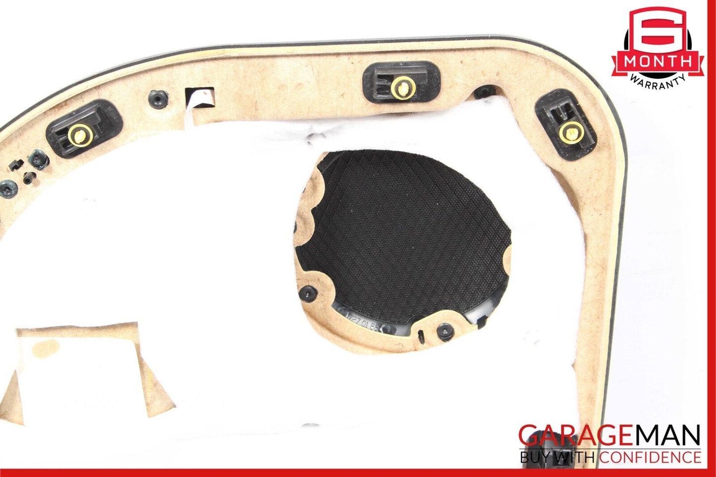 07-12 Mercedes GL450 ML350 Rear Left Side Interior Door Panel Cover Black OEM