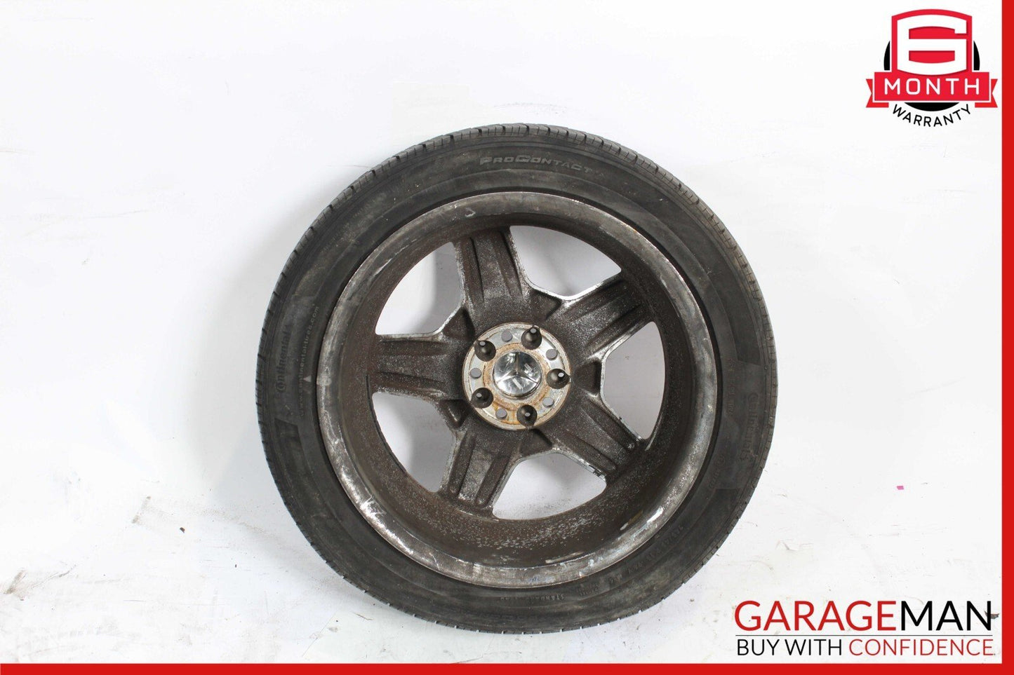 00-06 Mercedes W220 S430 CL500 9 X R18 18" Rear Wheel Tire Rim 2204013702 OEM