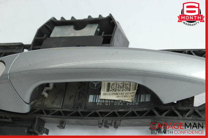 10-13 Mercedes W212 E350 Front Left Side Exterior Door Handle Assembly Silver