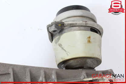 03-06 Porsche Cayenne Turbo 955 Engine Left Side Mount Bracket w/ Motor