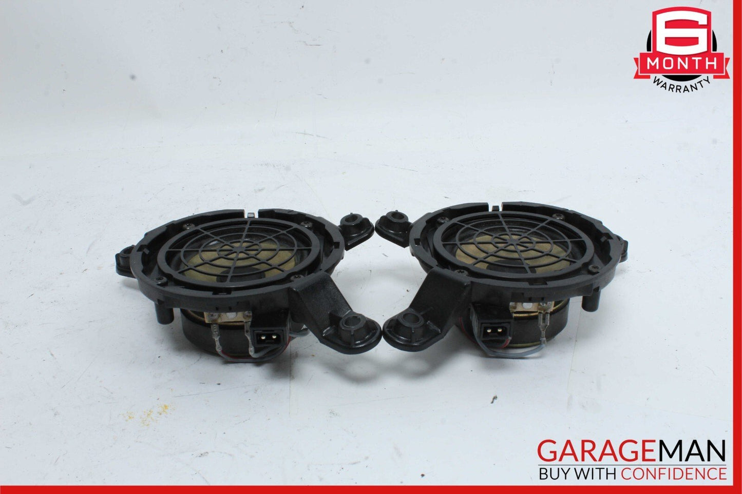 94-97 Mercedes W140 S320 Coupe Front Left & Right Side Door Audio Speaker Set