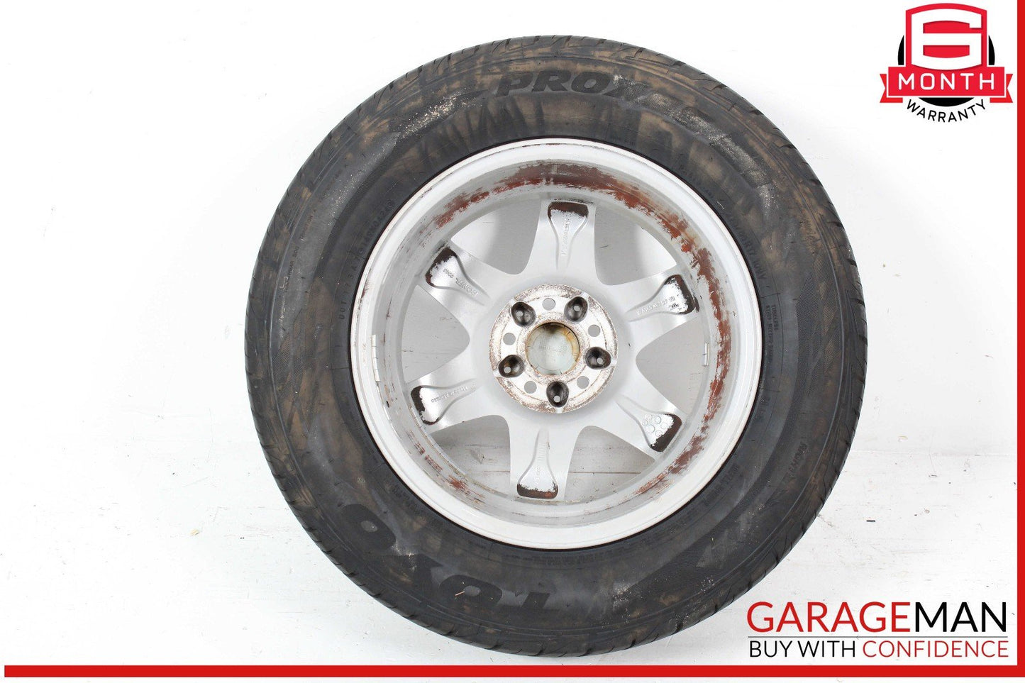 98-05 Mercedes W163 ML500 ML430 8.5 X 17 17" Wheel Tire Rim 1634012702 OEM