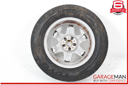 98-05 Mercedes W163 ML500 ML430 8.5 X 17 17" Wheel Tire Rim 1634012702 OEM