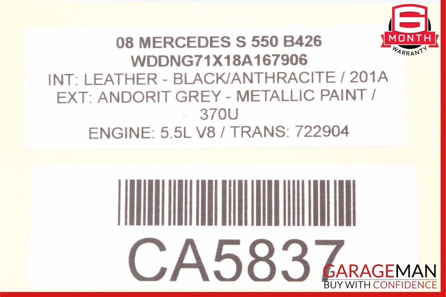 07-14 Mercedes W221 S550 CL550 CL65 Voice Language Communication Control Module