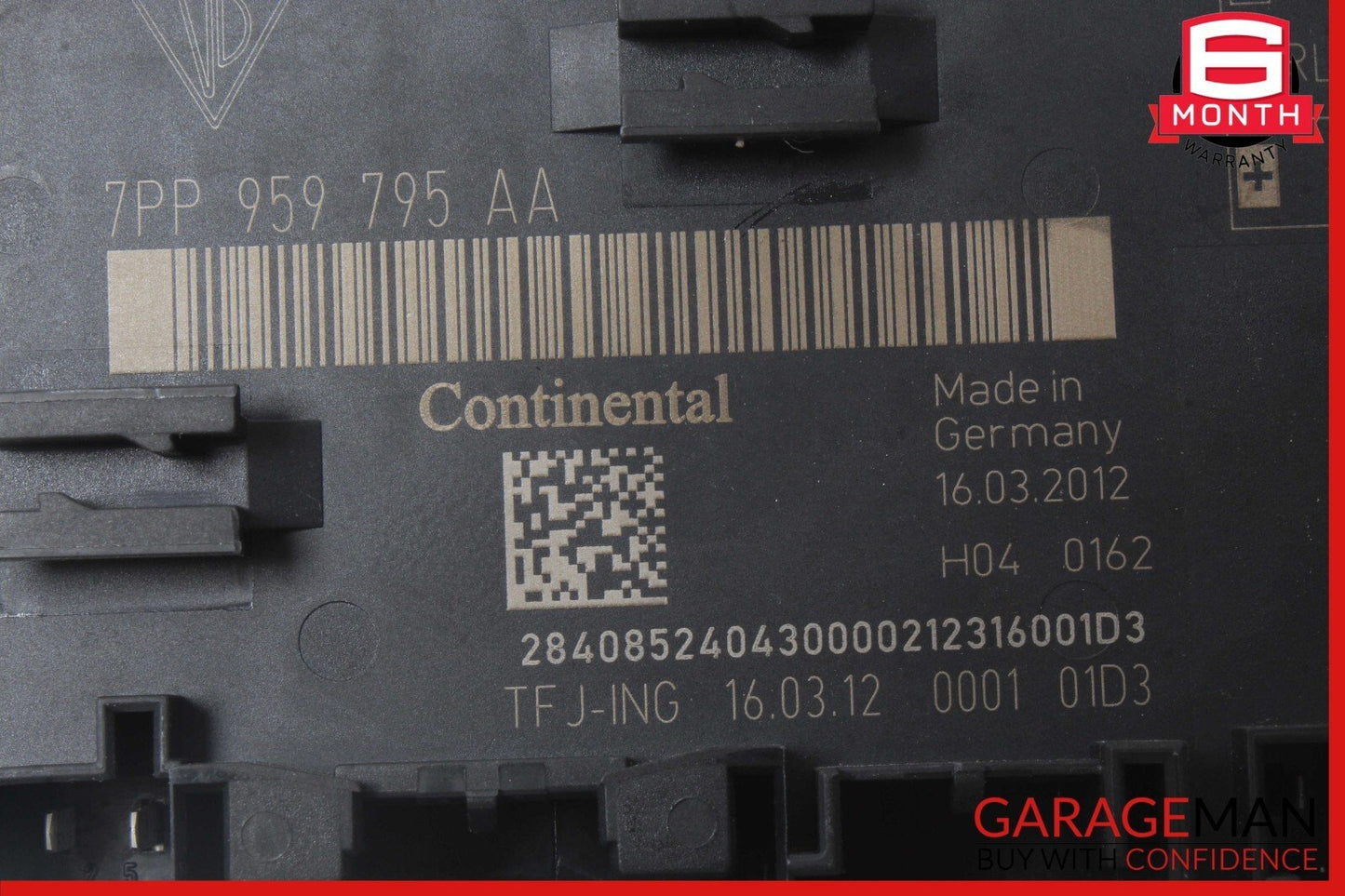 11-17 Porsche Cayenne S 958 Rear Right or Left Side Door Control Module OEM