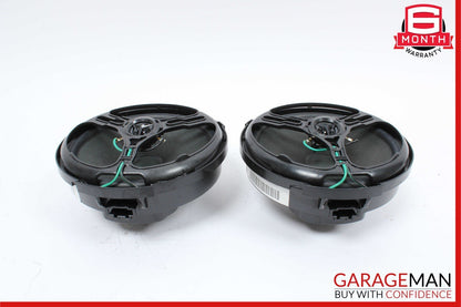 08-11 Mercedes W204 C300 C350 Rear Right & Left Side Door Sound Speakers Set OEM