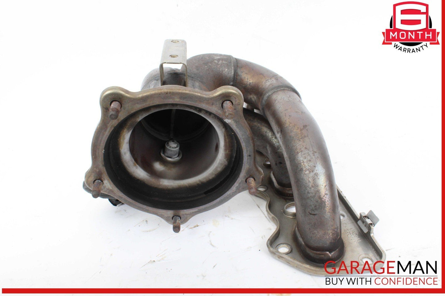 08-14 Porsche Cayenne 957 958 4.8L Left Side Exhaust Manifold Header OEM