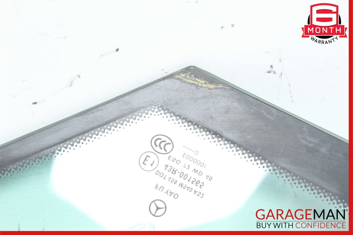 10-13 Mercedes W207 E550 Coupe Rear Left Driver Side Quarter Window Glass