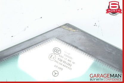 10-13 Mercedes W207 E550 Coupe Rear Left Driver Side Quarter Window Glass