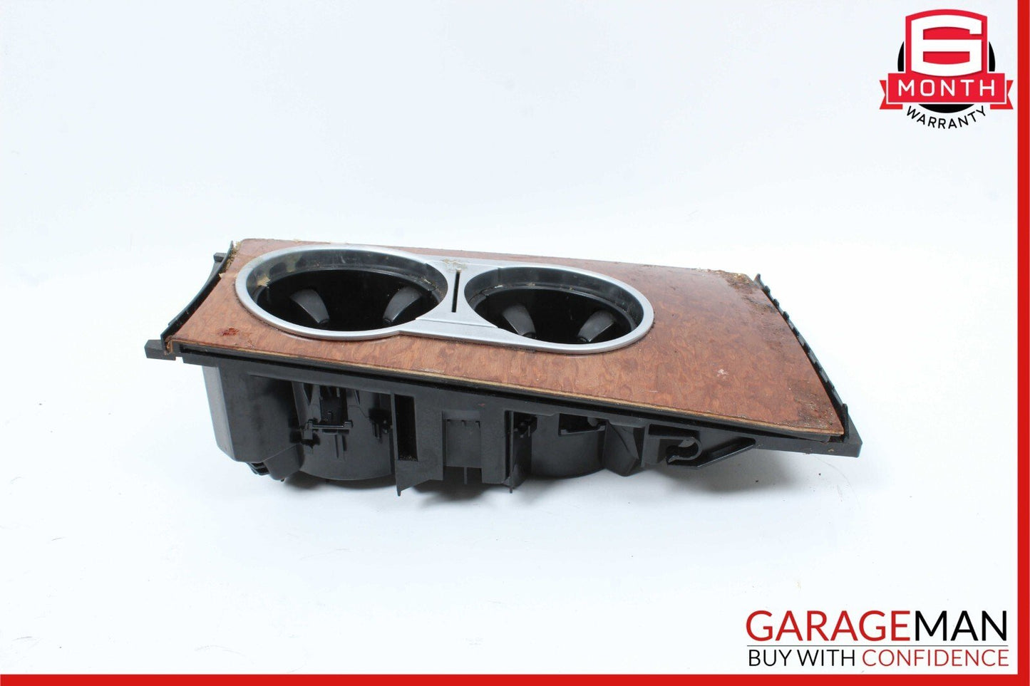 06-12 Mercedes W164 ML350 GL450 Center Console Cup Holder Compartment Wood OEM