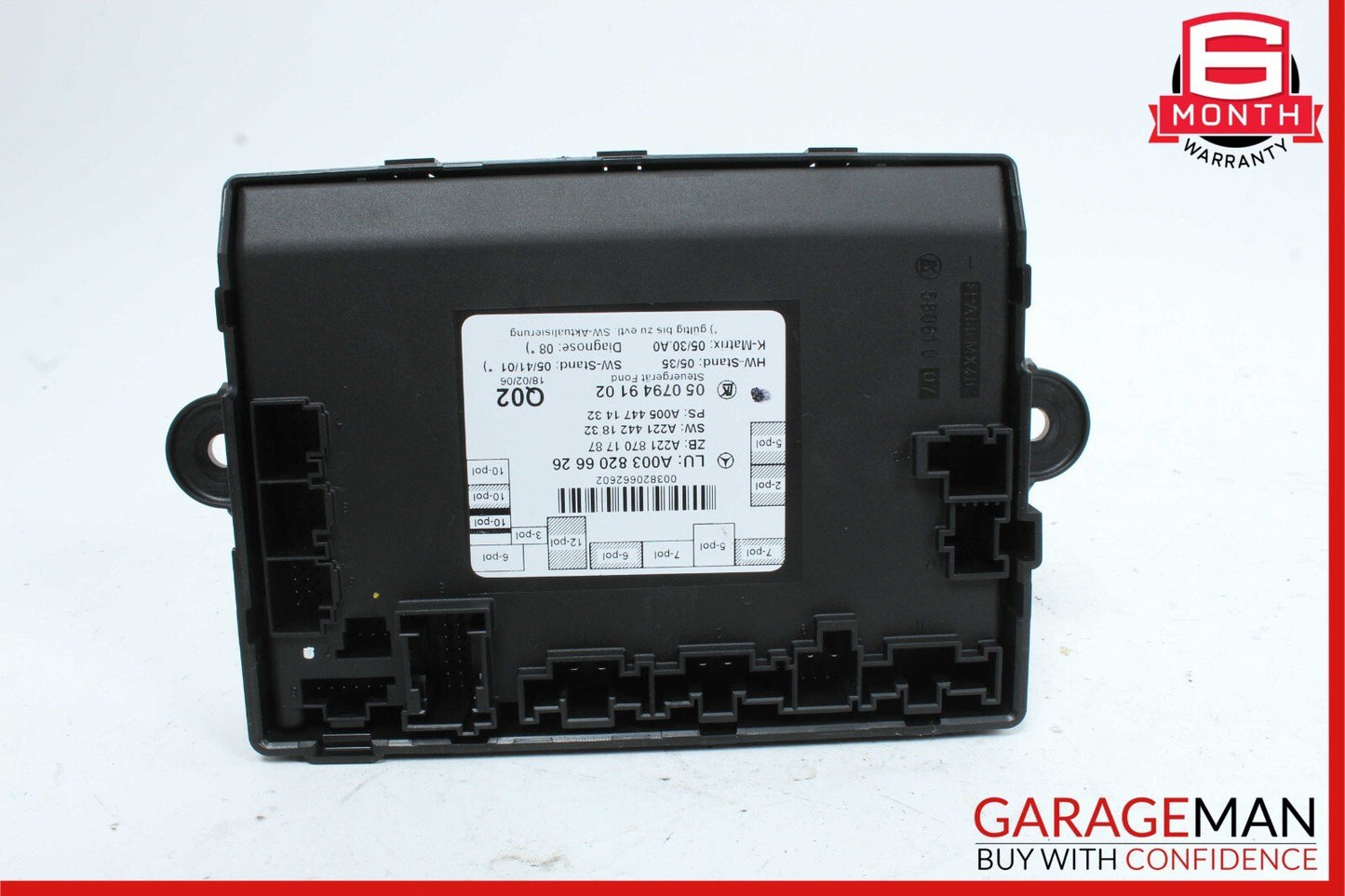 07-09 Mercedes W221 S550 S63 AMG Rear Right Side Door Controller Module OEM