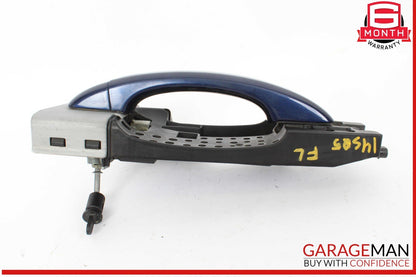 14-17 Audi SQ5 Front Left Driver Side Exterior Door Handle Blue OEM
