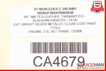 03-09 Mercedes W211 E500 E350 E63 AMG Front Left Driver Side Door Control Module