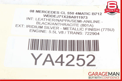07-14 Mercedes W221 S500 S450 S550 4Matic Front Left Side Lower Control Arm AWD