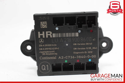 08-18 Mercedes W212 E350 C300 CLS550 Rear Right Side Door Control Module OEM