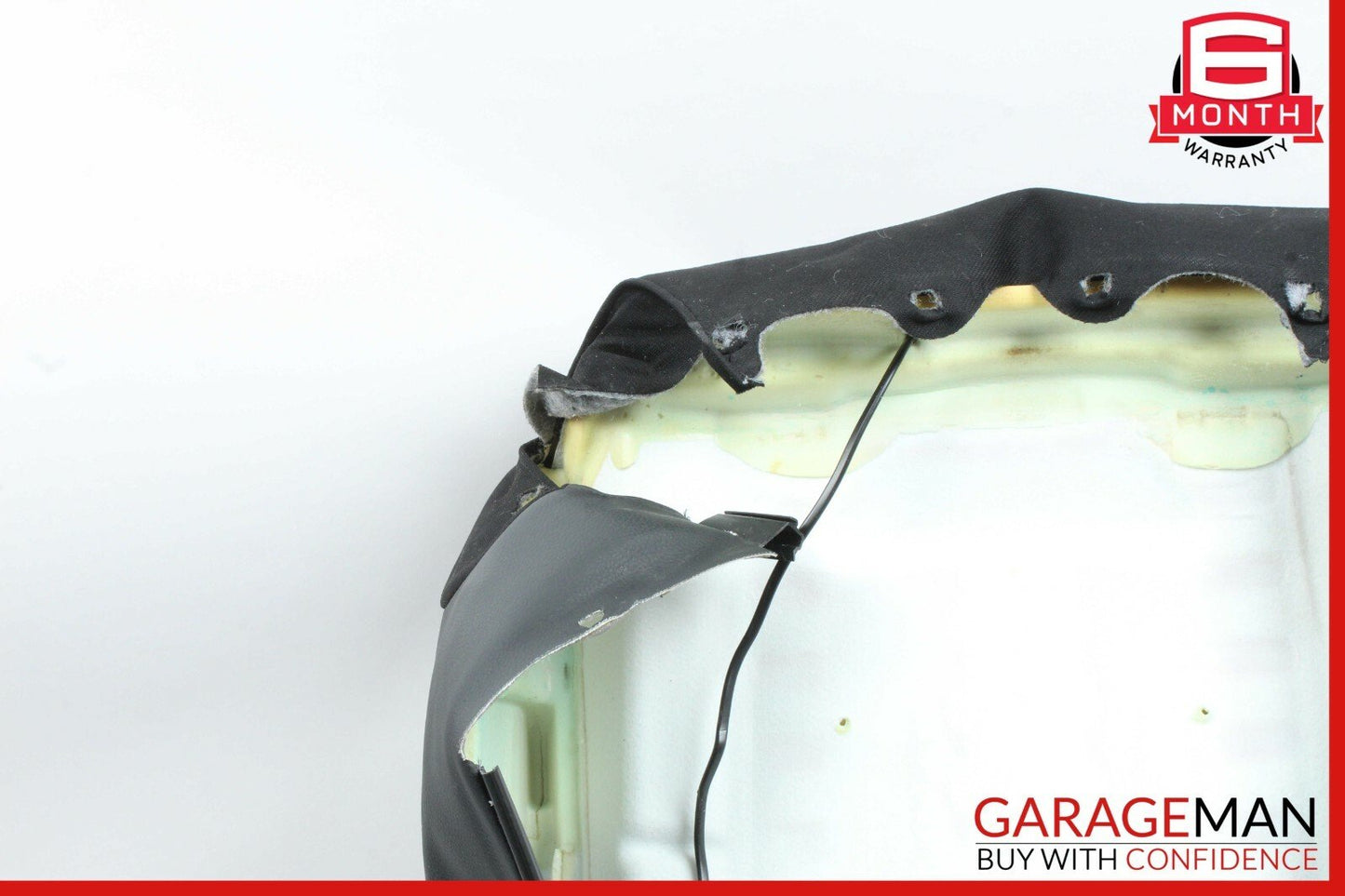 08-14 Mercedes W204 C300 Sedan Front Left Side Top Upper Seat Cushion Black