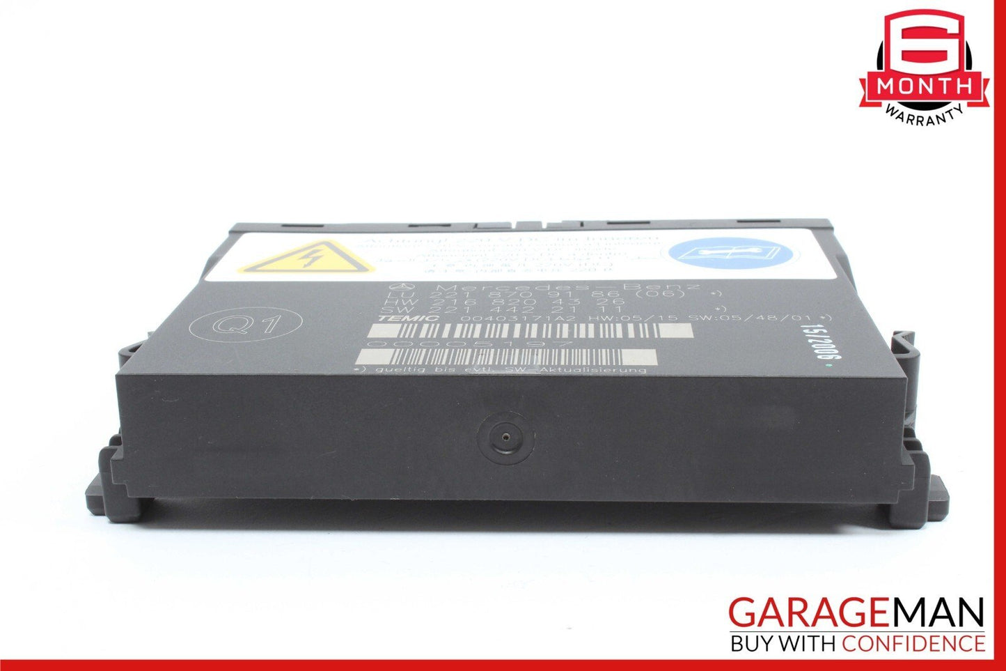 07-10 Mercedes W221 S600 CL500 Front Left / Right Seat Contour Control Module