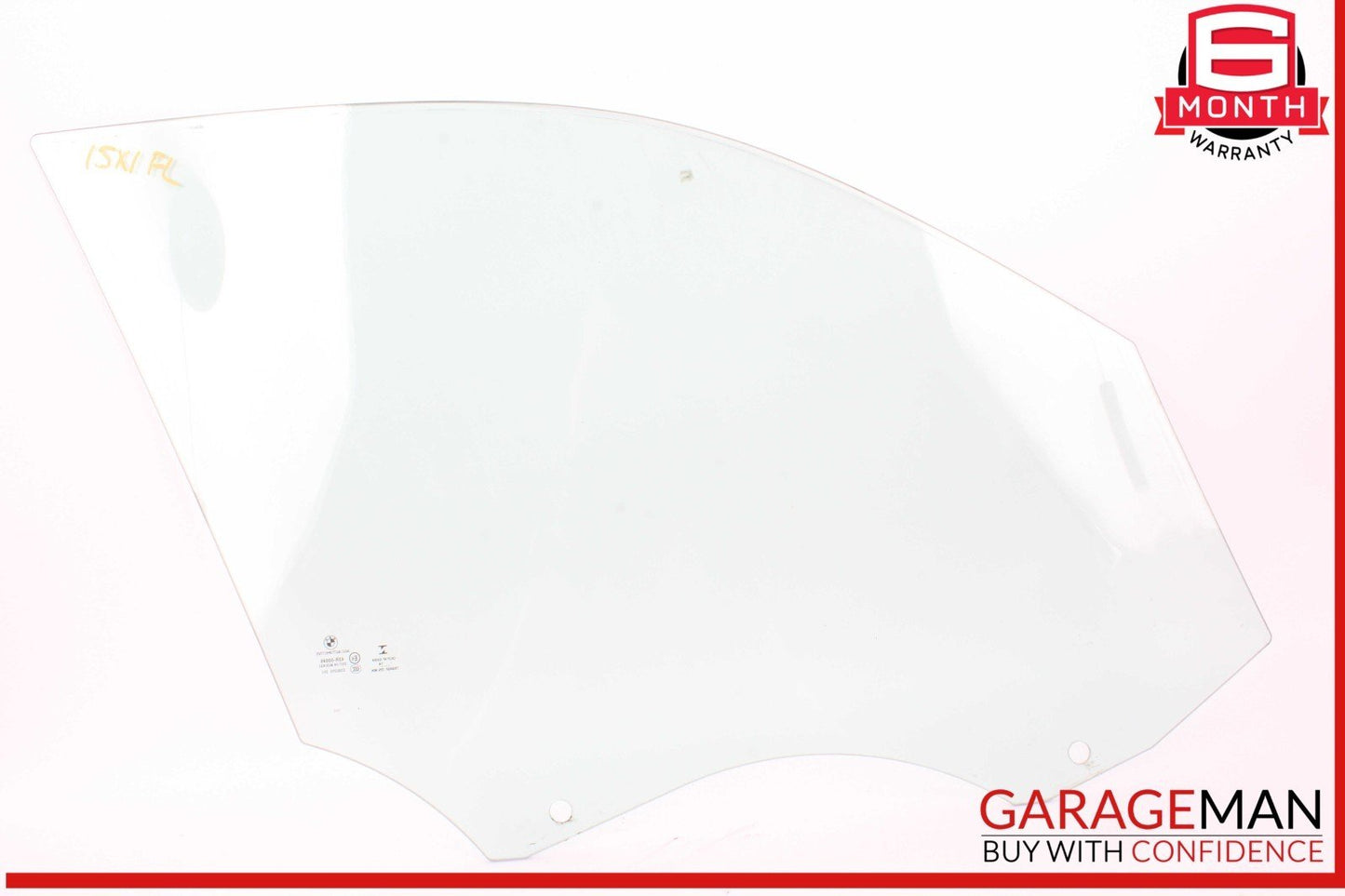 12-15 BMW X1 Front Left Driver Side Door Window Glass 2990295 OEM