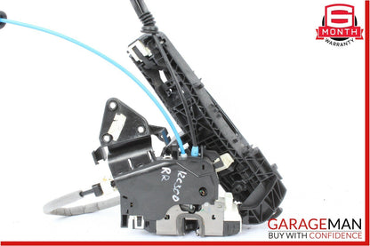 08-14 Mercedes W204 C300 Rear Right Exterior Door Handle w/ Door Actuator OEM