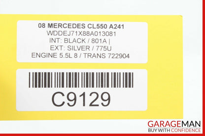 07-09 Mercedes W216 CL550 S550 Trunk Release Remote Open Close Module Unit OEM