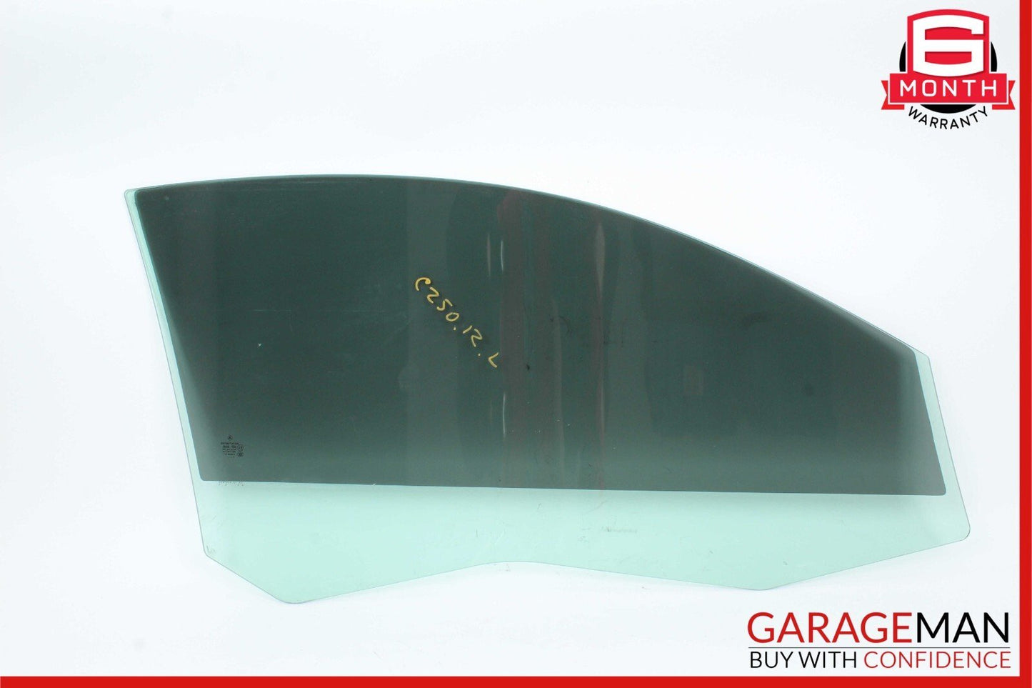 12-14 Mercedes W204 C250 C350 Coupe Front Left Driver Side Door Window Glass OEM