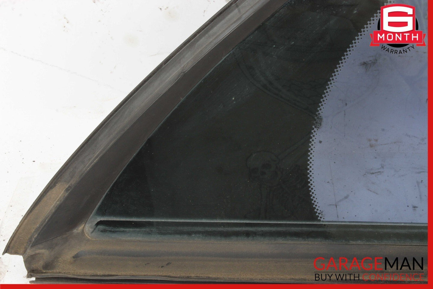 07-13 Mercedes W221 S63 AMG S550 Rear Right Side Door Window Quarter Glass OEM