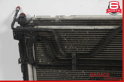 12-15 Mercedes R172 SLK250 Engine Cooling Radiator Air A/C Condenser Oil Cooler