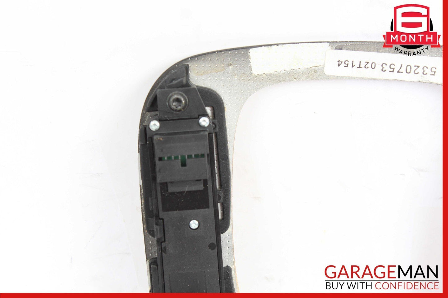 03-06 Mercedes W220 S55 AMG S500 Center Console Shift Shifter Trim Bezel Wood