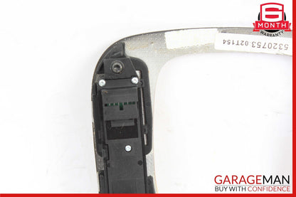 03-06 Mercedes W220 S55 AMG S500 Center Console Shift Shifter Trim Bezel Wood